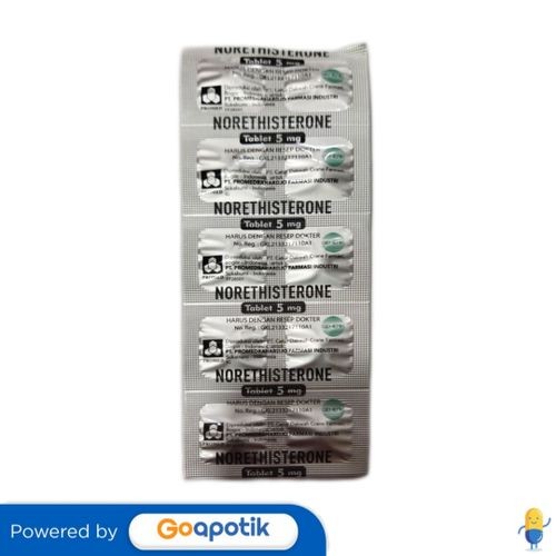 Norethisterone Promedrahardo 5 Mg Strip 10 Tablet