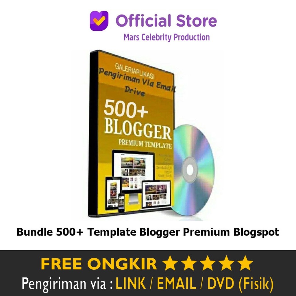Bundle 500+ Template Blogger Premium Blogspot Blog