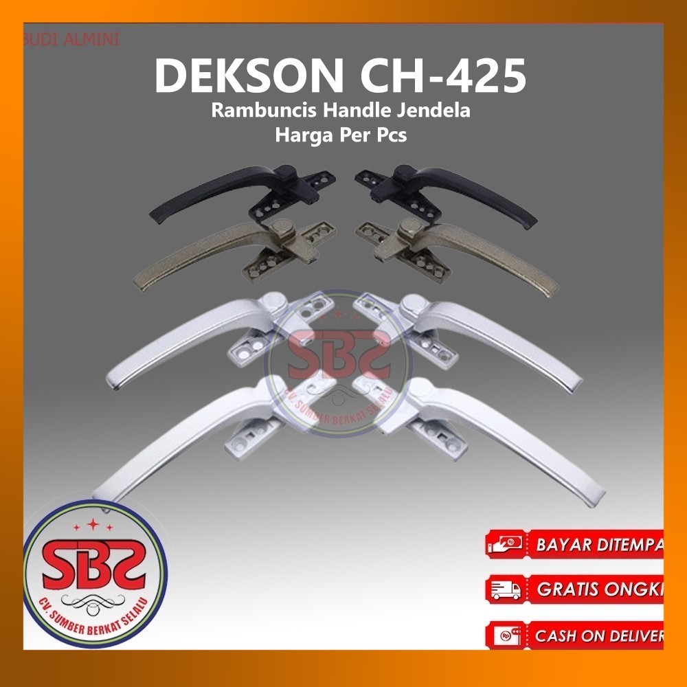 DEKSON Rambuncis Handle jendela - RAM BUNCIS - RAMBUNCIS - Dekson CH425 - Rambuncis Jendela Handle J