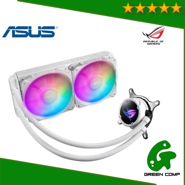 ASUS ROG STRIX LC II 240 White ARGB Liquid Cooler