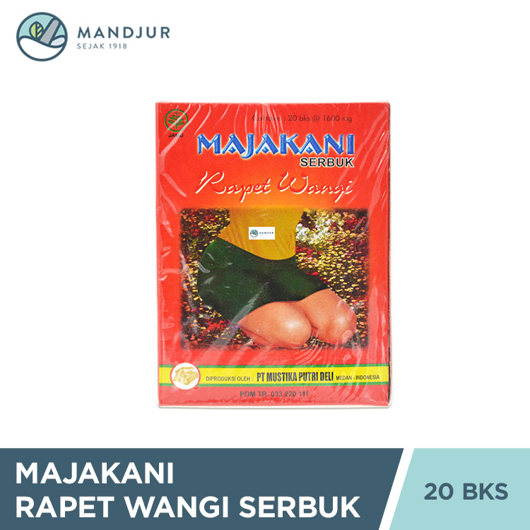 Majakani Rapet Wangi Serbuk - Jamu Kesehatan Daerah Kewanitaan
