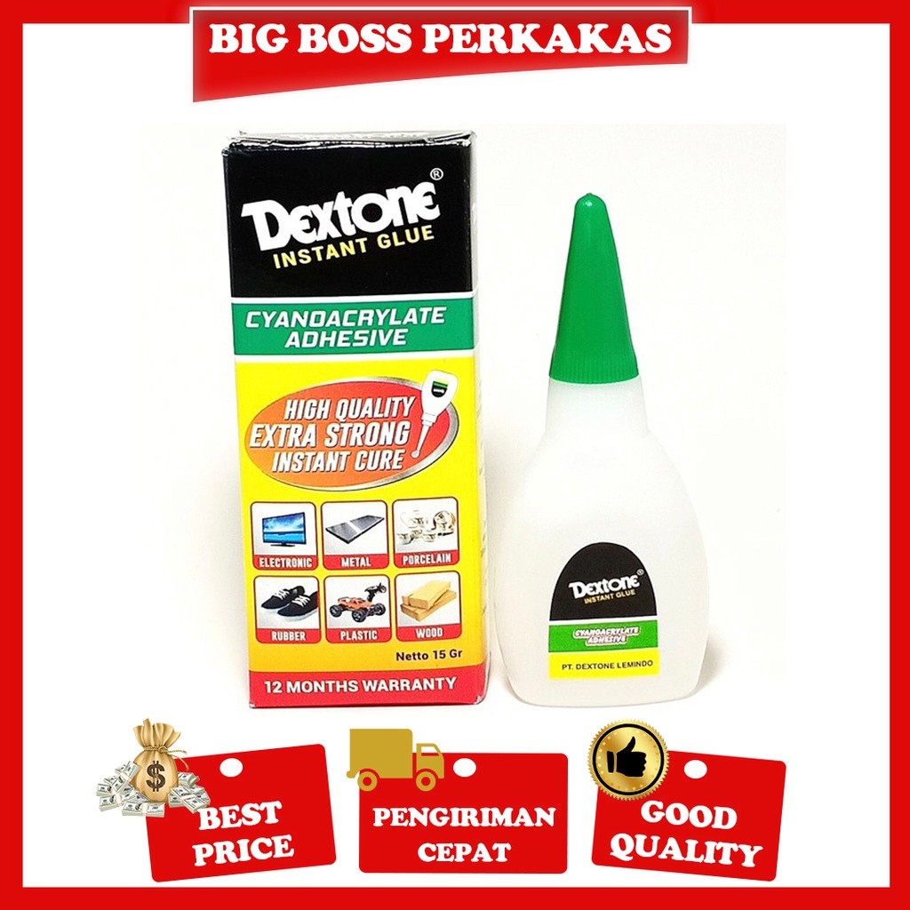 

LEM DEXTONE INSTANT GLUE 15 GR - LEM KOREA - LEM TETES INSTANT GLUE