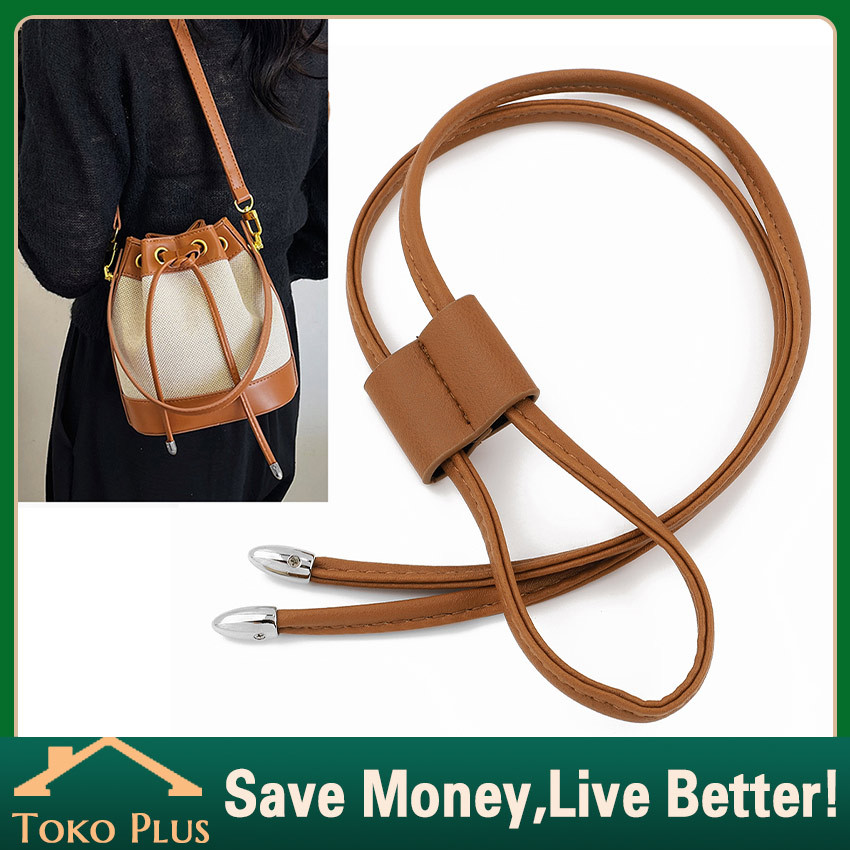 Tali Serut Kulit Aksesoris Tas / Tali Serut Tas Kulit Sintetis