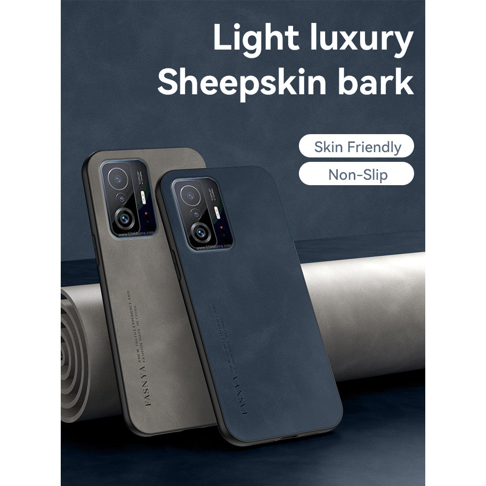 Untuk xiaomi 11t xiaomi 11t pro Case Frosted Soft Vintage Leather Anti Drop Untuk Cover Phone Casing