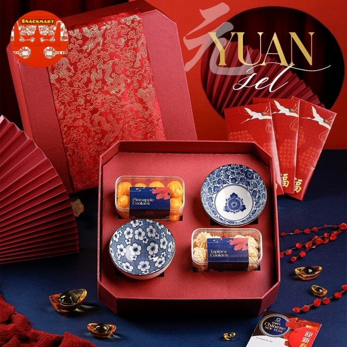 

Hampers Imlek Chinese New Year 2025 / Parcel Imlek Chinese New Year 2025 / Hampers Imlek Chinese New Year 2025 Medan / Parcel Imlek 2025 / Hampers Imlek 2025 Medan / Hampers Imlek 2025 Cookies Bowl Set - Yuan