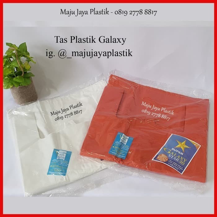 

Kantong Kresek Galaxy / HD Galaxy tebal 03 - JUMBO 55 PUTIH
