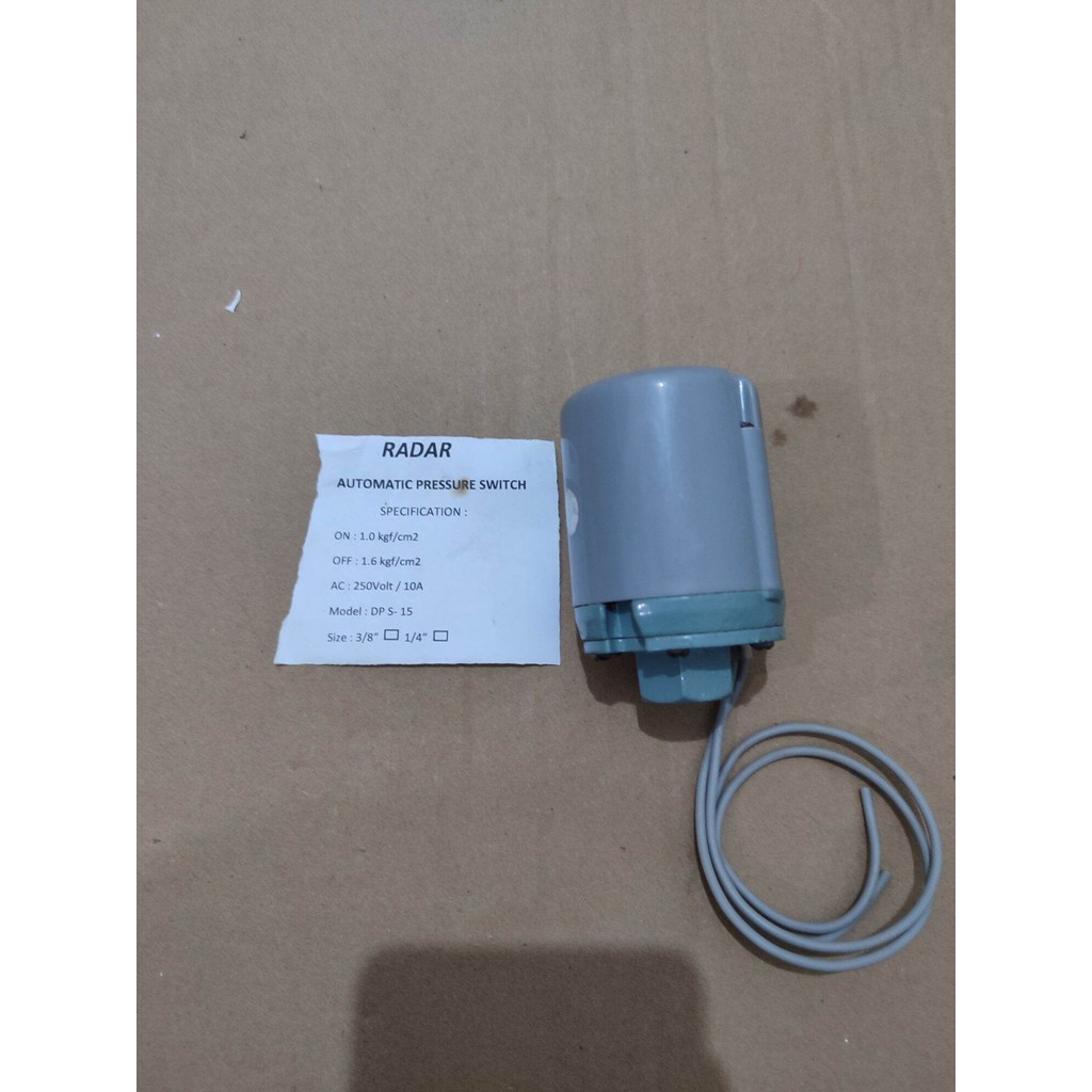 POMPA SANYO AIR AUTOMATIC PREESURE SWITCH RADAR OTOMATIS POMPA AIR RADAR