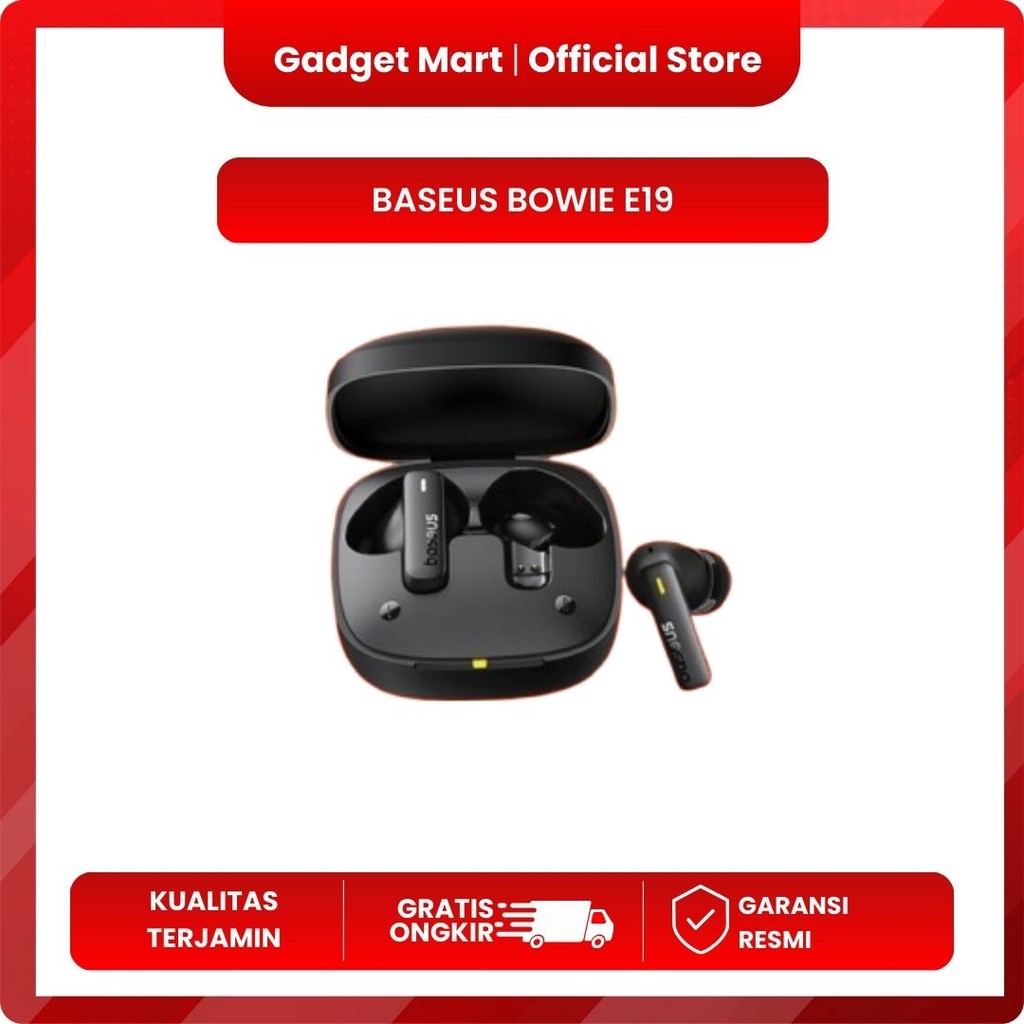 Baseus Bowie E19 Super-Bass TWS ENC True Wireless Earbuds Earphone