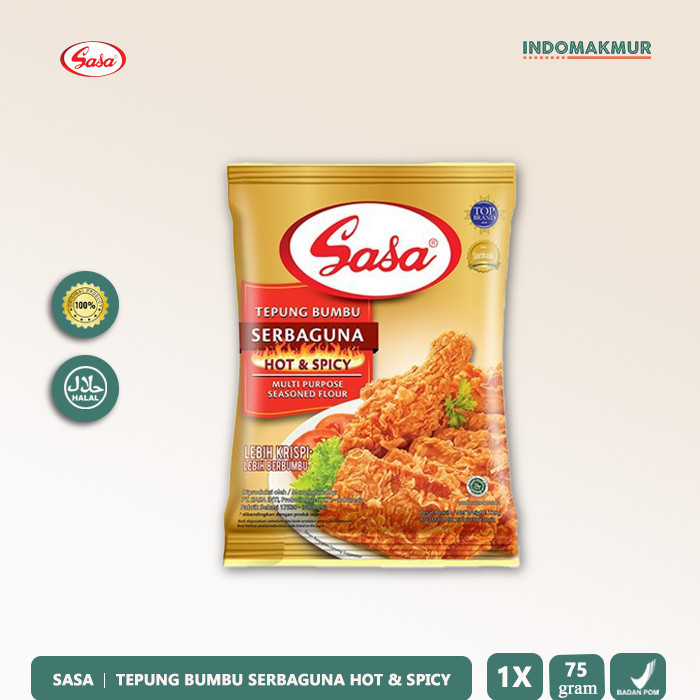 

IDM - Sasa Tepung Bumbu Serbaguna - Tepung Bumbu Hot & Spicy
