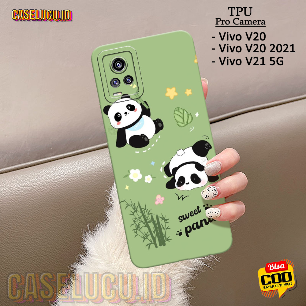 Casing Hp VIVO V20 / V20 2021/ V21 5G Terbaru - Fashion Case Kartun - Case VIVO V20 / V20 2021/ V21 