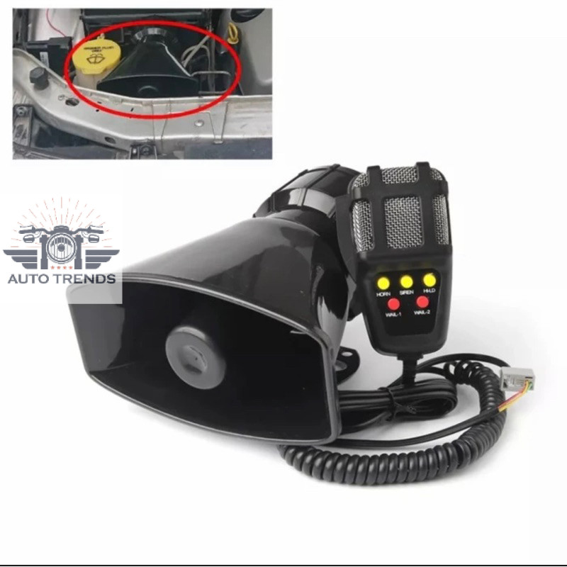 KLAKSON SIRINE TOA 7 SUARA BUAT MOTOR MOBIL AMBULANCE PATWAL POLISI PEMADAM KEBAKARAN PLUS MIC BUAT 