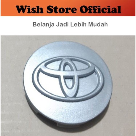 [PCS] Tutup Wheel Dop Wheeldop Lubang Tengah Velg Roda Ban Cover Toyota Avanza 2004 2005 2006 2007 2