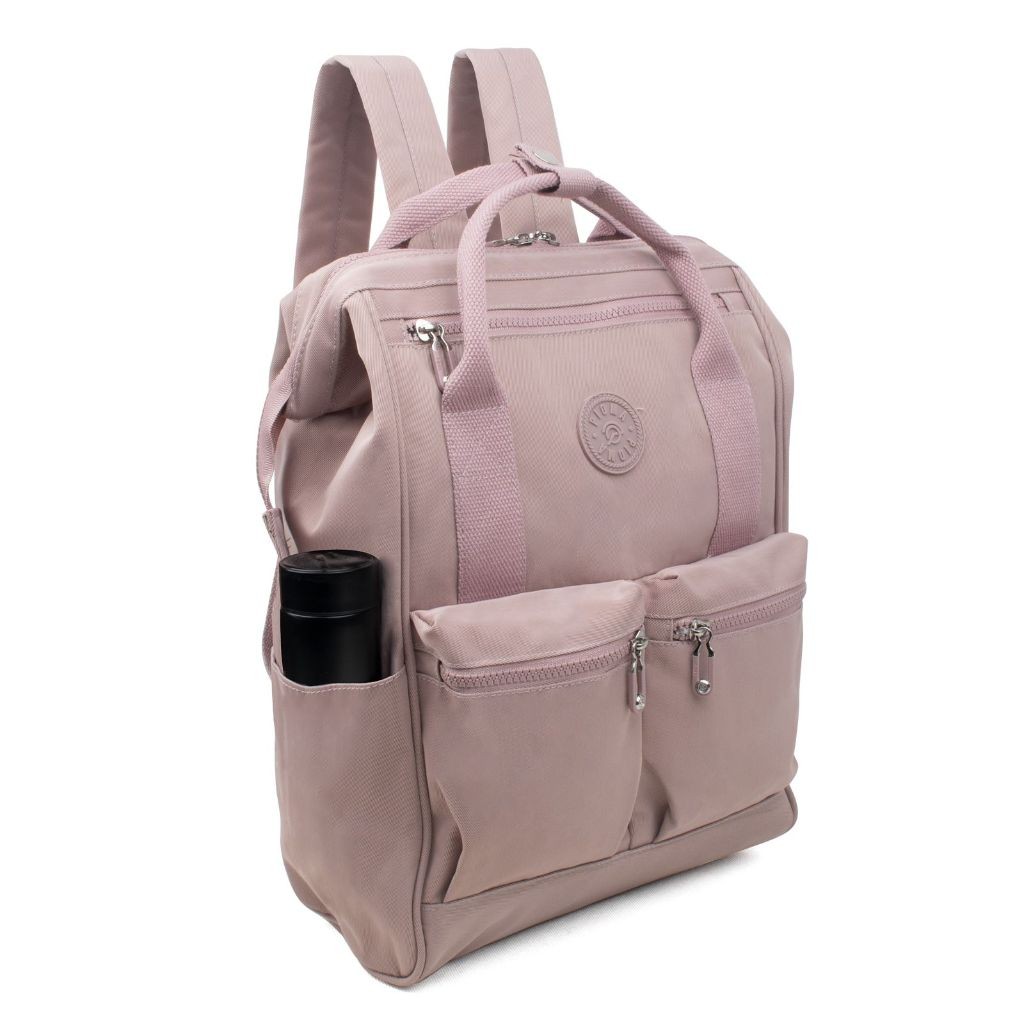 OPIOBAGS TAS RANSEL WANITA / TAS RANSEL SEKOLAH / TRAVELLING BAG / RANSEL LAPTOP PIOMA NYLON / PIOMA