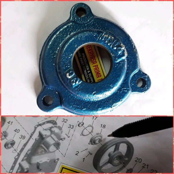 G1000 BOXER INPUT SEAL HOUSING TRAKTOR TANGAN KUBOTA QUICK Langsung Dikirim