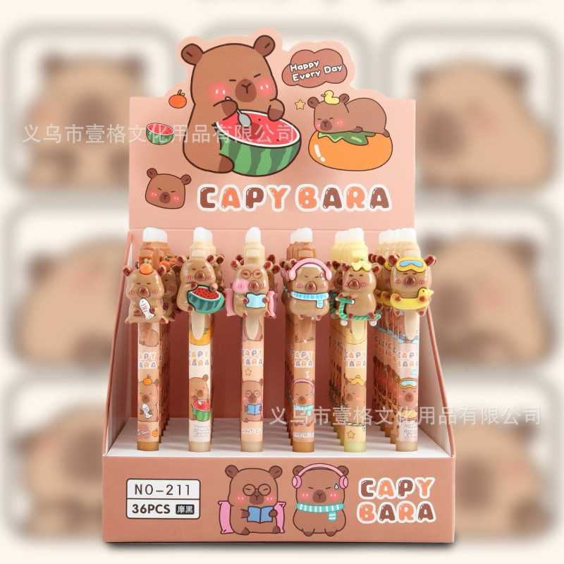 

(Kakabicam) Pen Hapus Capybara Characters (Seri 1)