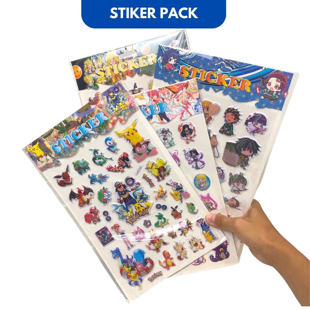 

Stiker Jumbo 2D Mix Motif Karakter Lucu Sticker Impor #LZJ Tempelan Stiker Timbul Karakter Mix Sticker Mainan Anak DIY Stiker - MOTIF MIX- SHAGB