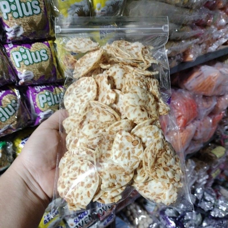 

KERIPIK KRIPIK TEMPE SAGU CRISPY 170gram