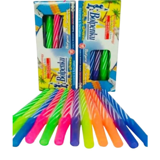 

HARGA GROSIR PENA BOLPENKU Spiral / pena ulir bolpenku