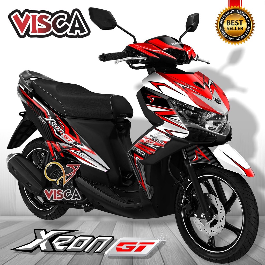 Decal Xeon GT 125 Full Body Stiker Xeon GT 125 Full Body Striping Xeon GT 125 Full Body Decal Hologr
