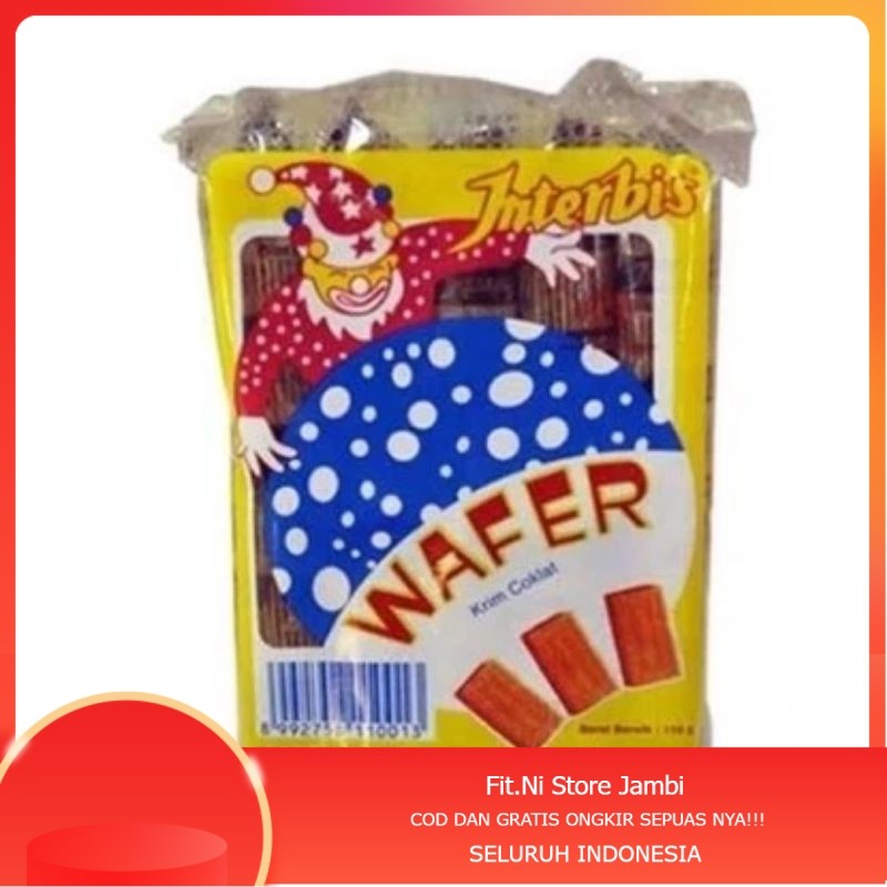 

Interbis Wafer Chocolate Biscuit 110gr FN