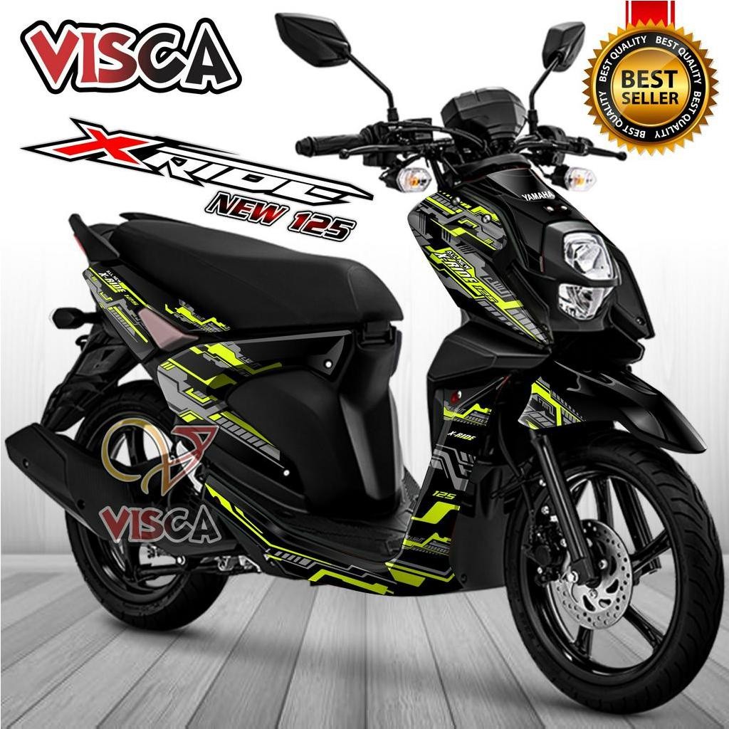 Decal X Ride 125 Full Body Stiker X Ride 125 Full Body Stiker Motor Xride 125 Full Body Hitech