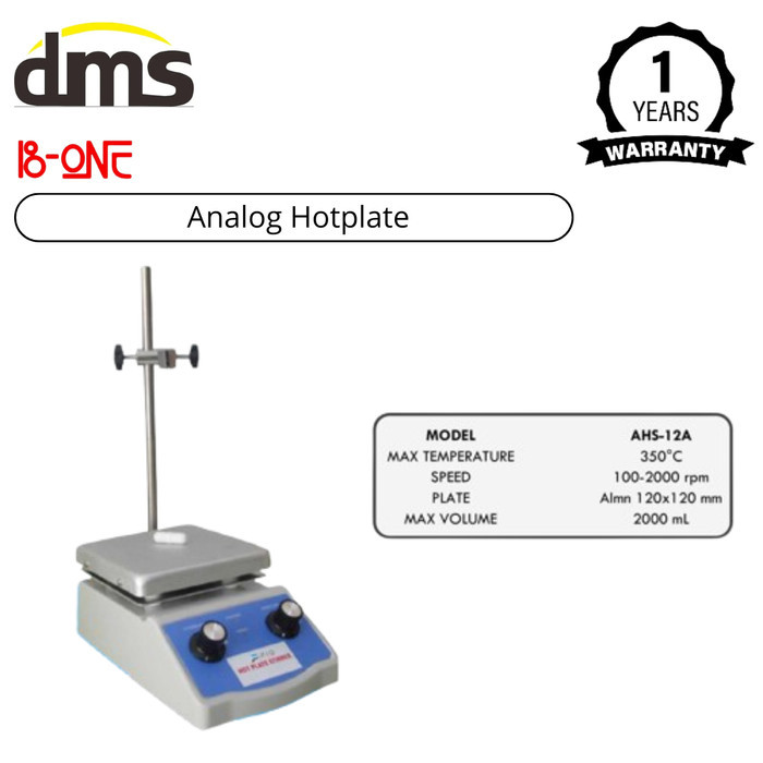 PRIO - Analog Hotplate Hot Plate Stirrer Laboratorium 120mm