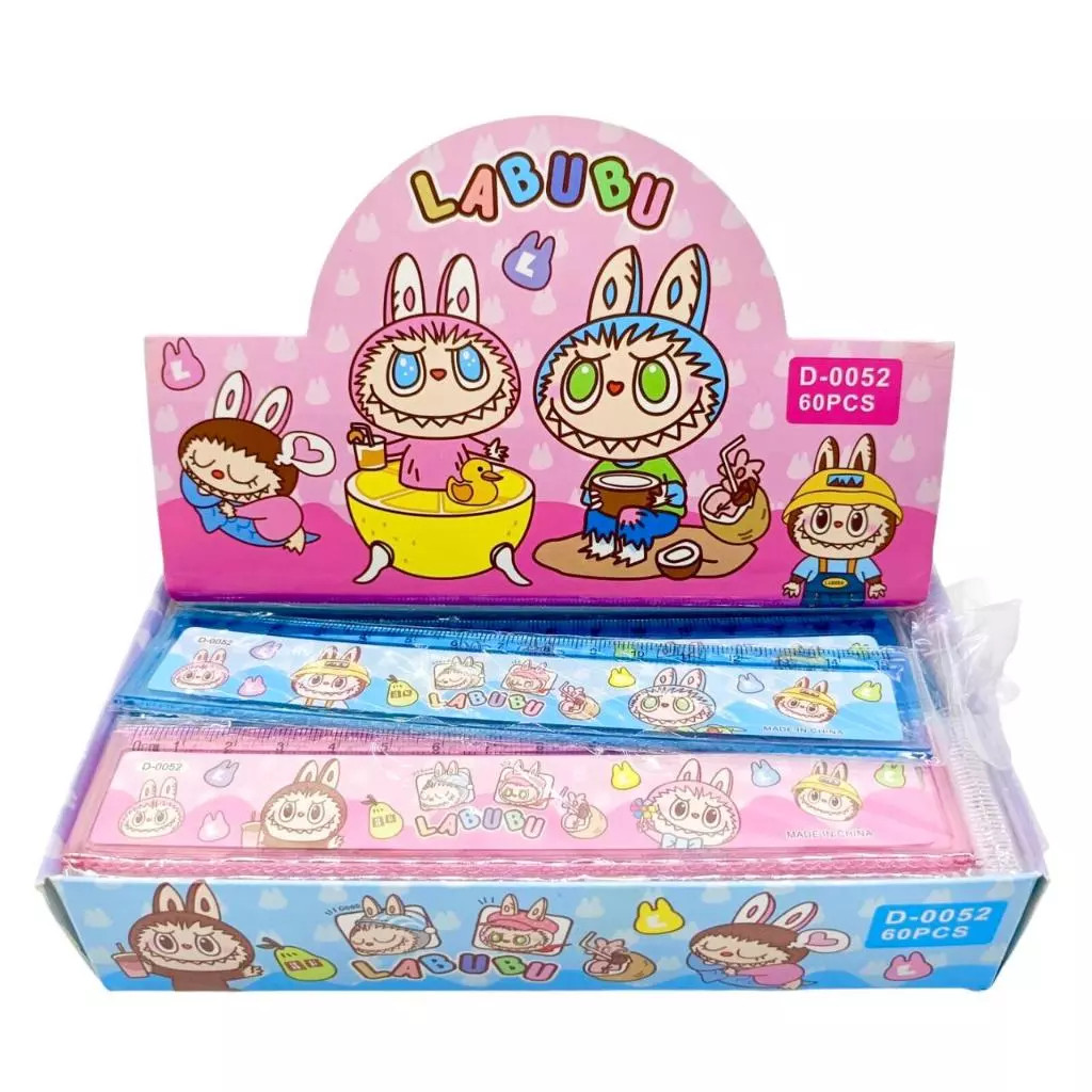 

1pak Penggaris 15cm LABUBU (60pc)