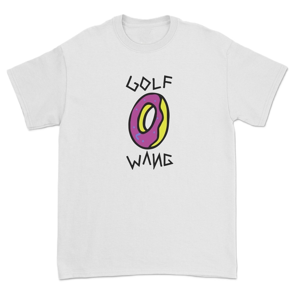 Kaos T Shirt Pria Kaos Musik golf Wang donut Tyler creator Katun 24s
