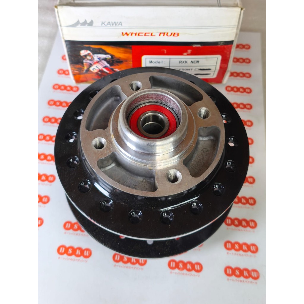 Tromol Depan Hitam Set Bearing RXS | RX SPECIAL | RXK | RX KING Kawa