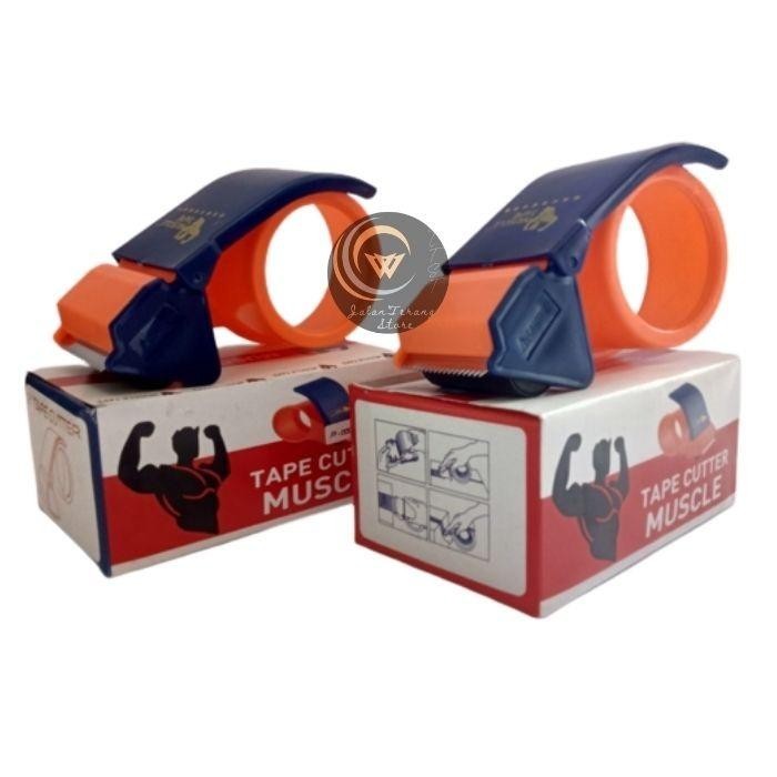 

Tape Dispenser Lakban Cutter Pemotong Murah Berkualitas Semi otomatis