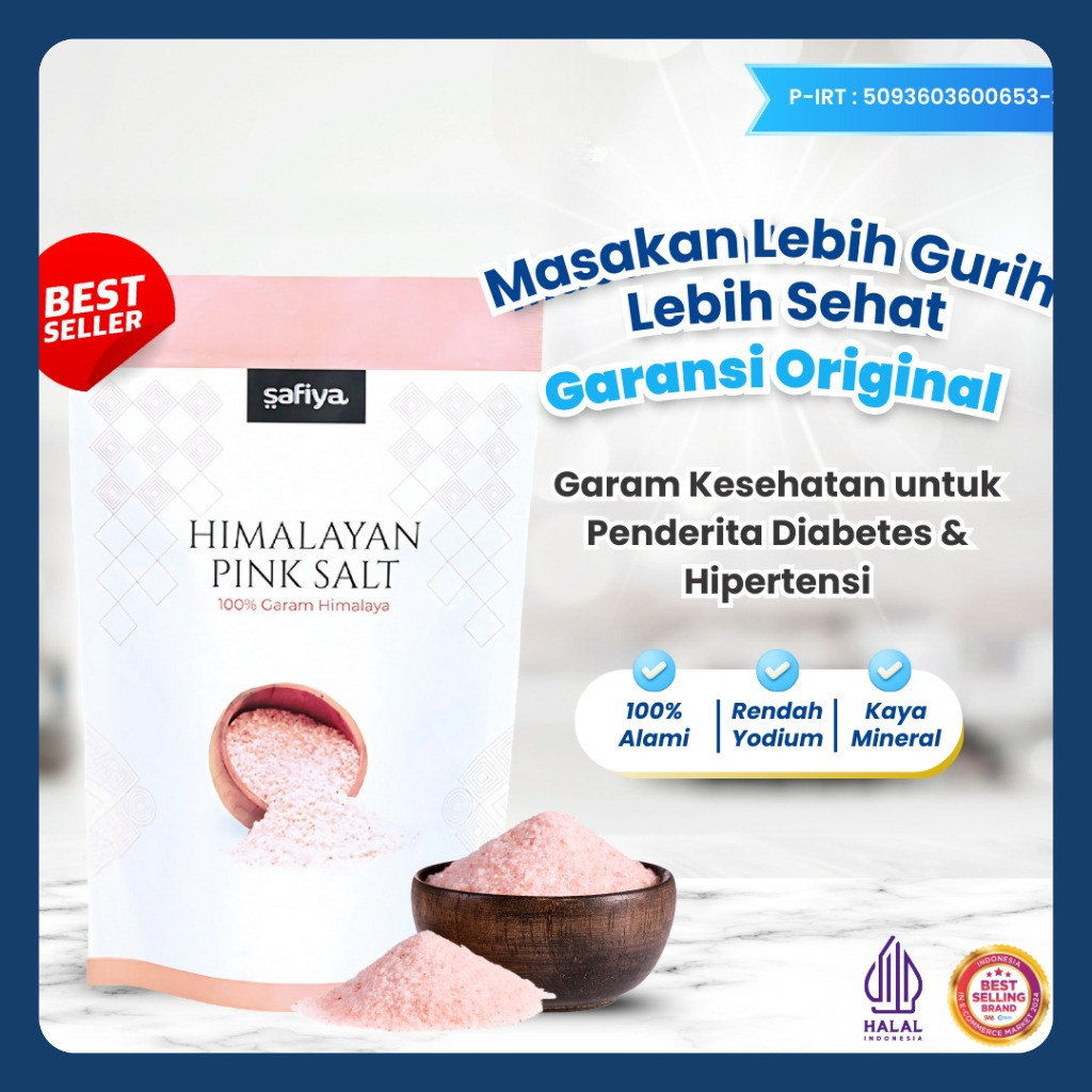 

Garam Himalaya 1 Kg Pink Himsalt Himalaya Salt Original Premium