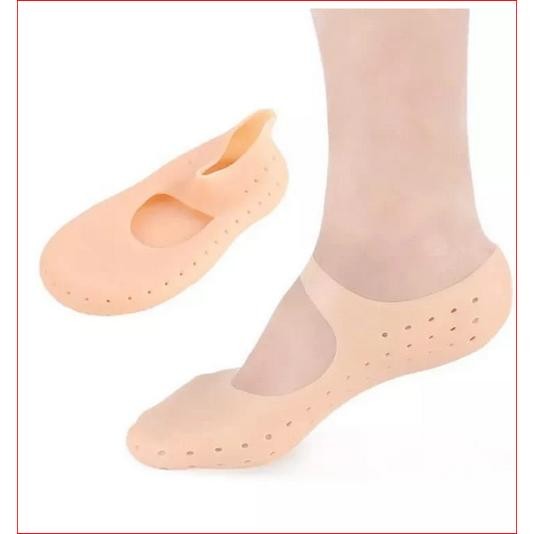 Kaos Kaki Silicone Gel Pad Anti Slip Gel Silikon Pelindung Kaki Pria Wanita Insole Kaos Kaki Shock S
