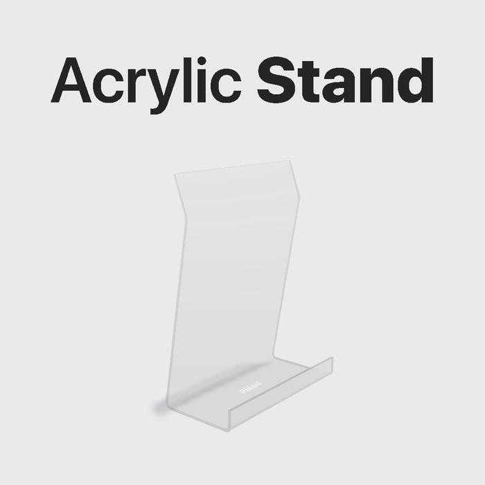 

AHHA Desk Acrylic Stand / Senderan Akrilik Tempat Memajang Poksel