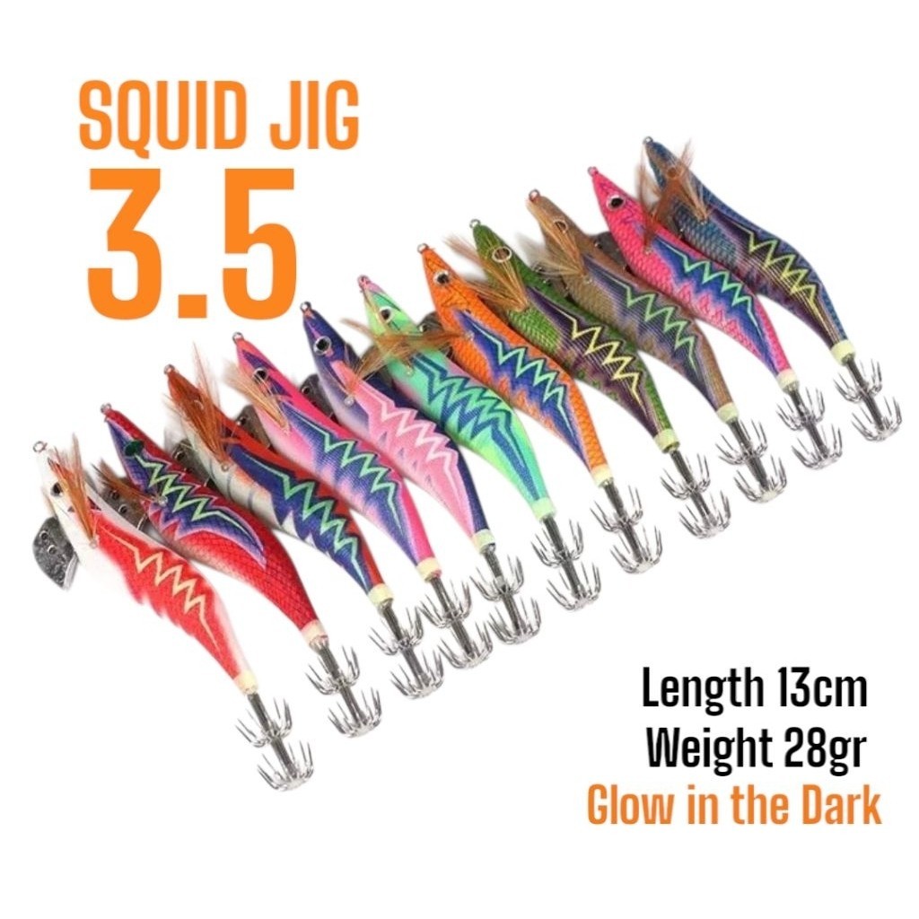 Umpan Cumi Squid Jig 3.5 - GiD