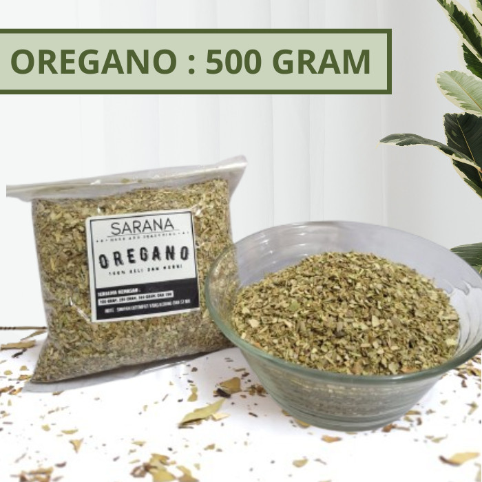 

Oregano Bubuk Kering untuk Pizza Asli Original 500 Gram / Rempah Bubuk / Bumbu Dapur Bubuk Lengkap