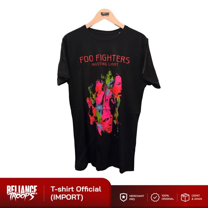 T-shirt Official | Foo Fighters - Wasting Light (Black)