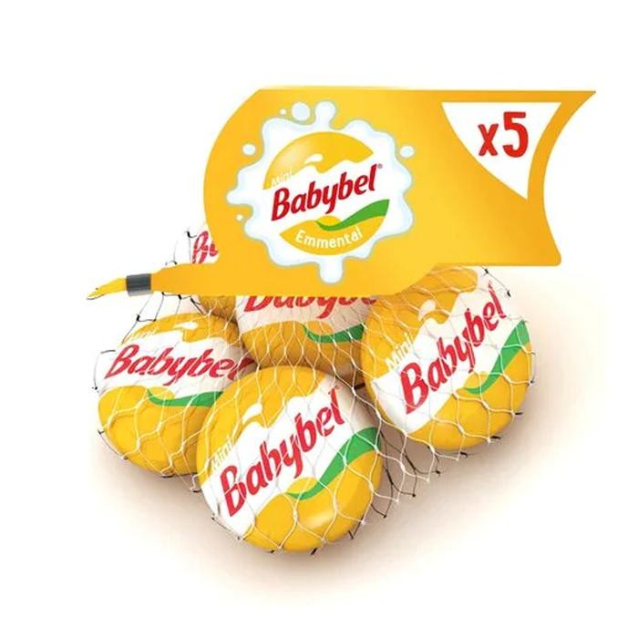 

Babybel cheese / Babybel mini cheese 110gr / keju bayi MPASI (x 5 pcs) - kuning