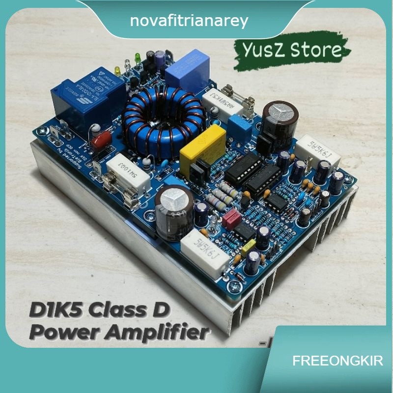Class D D1K5 Power amplifier 1500w Dobel Layer