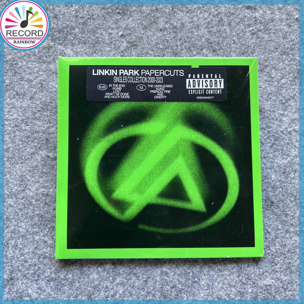 CD Linkin Park Papercuts Singles collection 2000-2023 Original CD Album [Tersegel] Terbaru