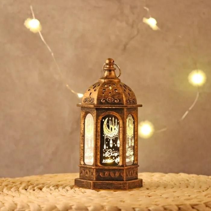 Lampu lentera LED Ramadhan Idul Fitri souvenir lebaran eid mubarak - 4