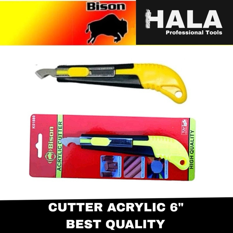 

BISON - CUTTER ACRYLIC 6” BEST QUALITYHALA2