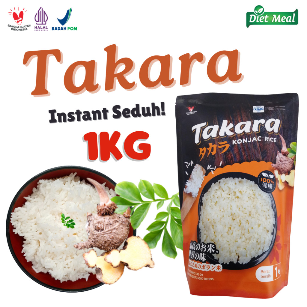 

BERAS TAKARA PORANG 1 KG Bersertifikat ISO9001