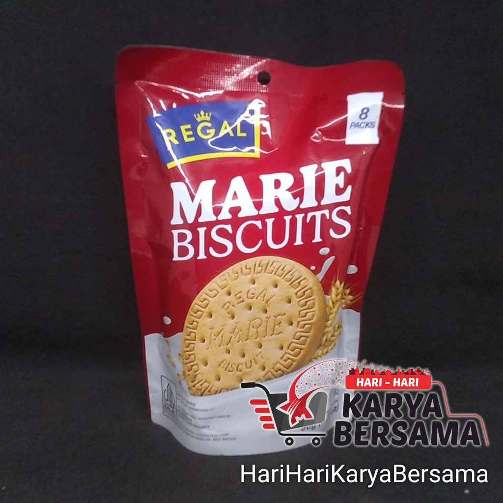 

MAKANAN RINGAN REGAL MARIE BISCUITS PACKS 8'S X 96GR