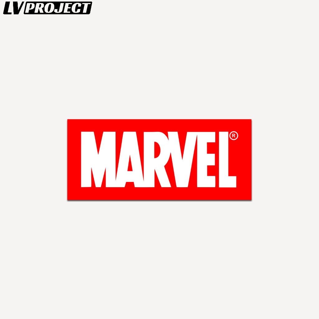 

Sticker Logo Brand Aestethic Marvel Stiker Avenger Vinyl Glossy Laptop Notebook Hp Tumblr