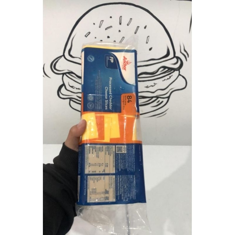 

Cheese Slice Anchor colored 1kg