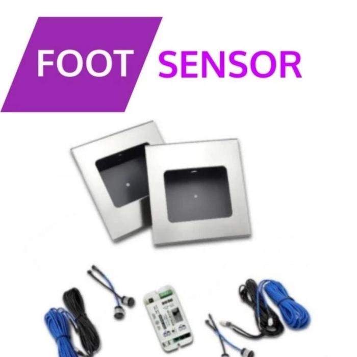

Foot sensor kaki double pembuka pintu otomatis automatic sliding door
