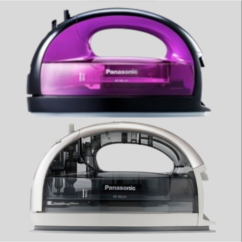 Setrika Uap Tanpa Kabel Panasonic Cordless Iron NI-WL41 dan NI-WL31 GARANSI RESMI PANASONIC