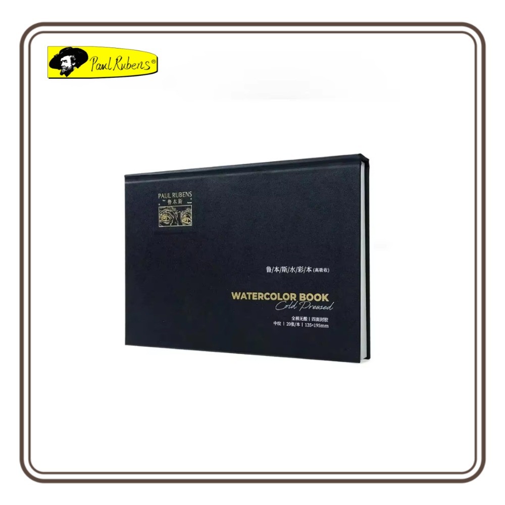 

Paul Rubens 100% Cotton High absorption Watercolor Paper 300g 16K 32K Professional Drawing Paper for Artist Beginners Kids