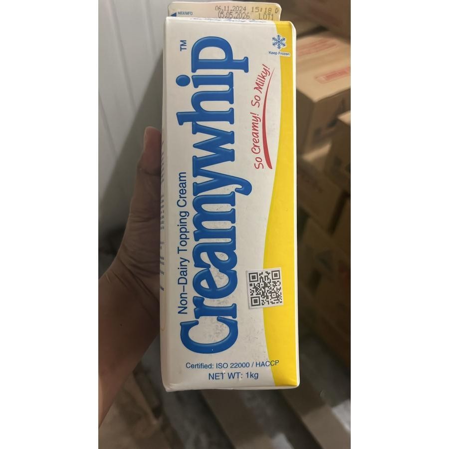 

New Whipping Cream Creamy Whip / Non Dairy Whipping Cream Creamy Whip - 1 LtPremium