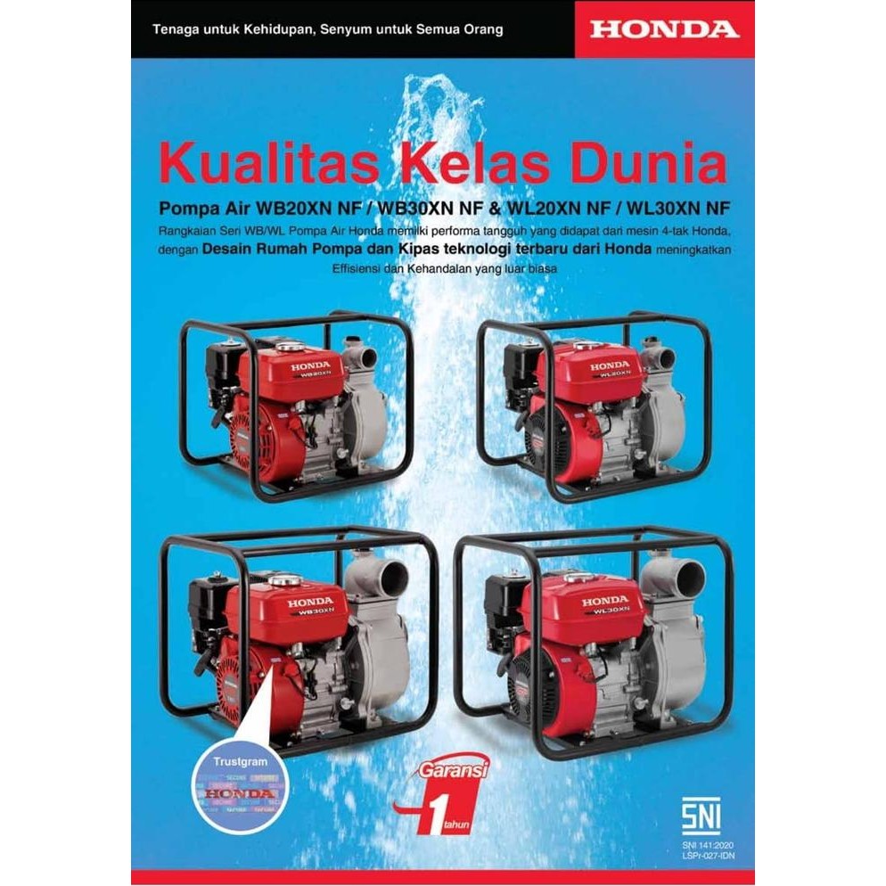 MESIN POMPA AIR WB30XN HONDA // WATERPUMP HONDA WB 30XN